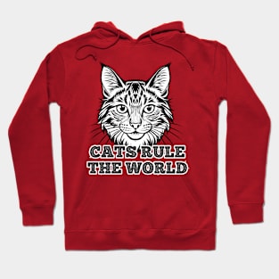 Cats Rule the World Hoodie